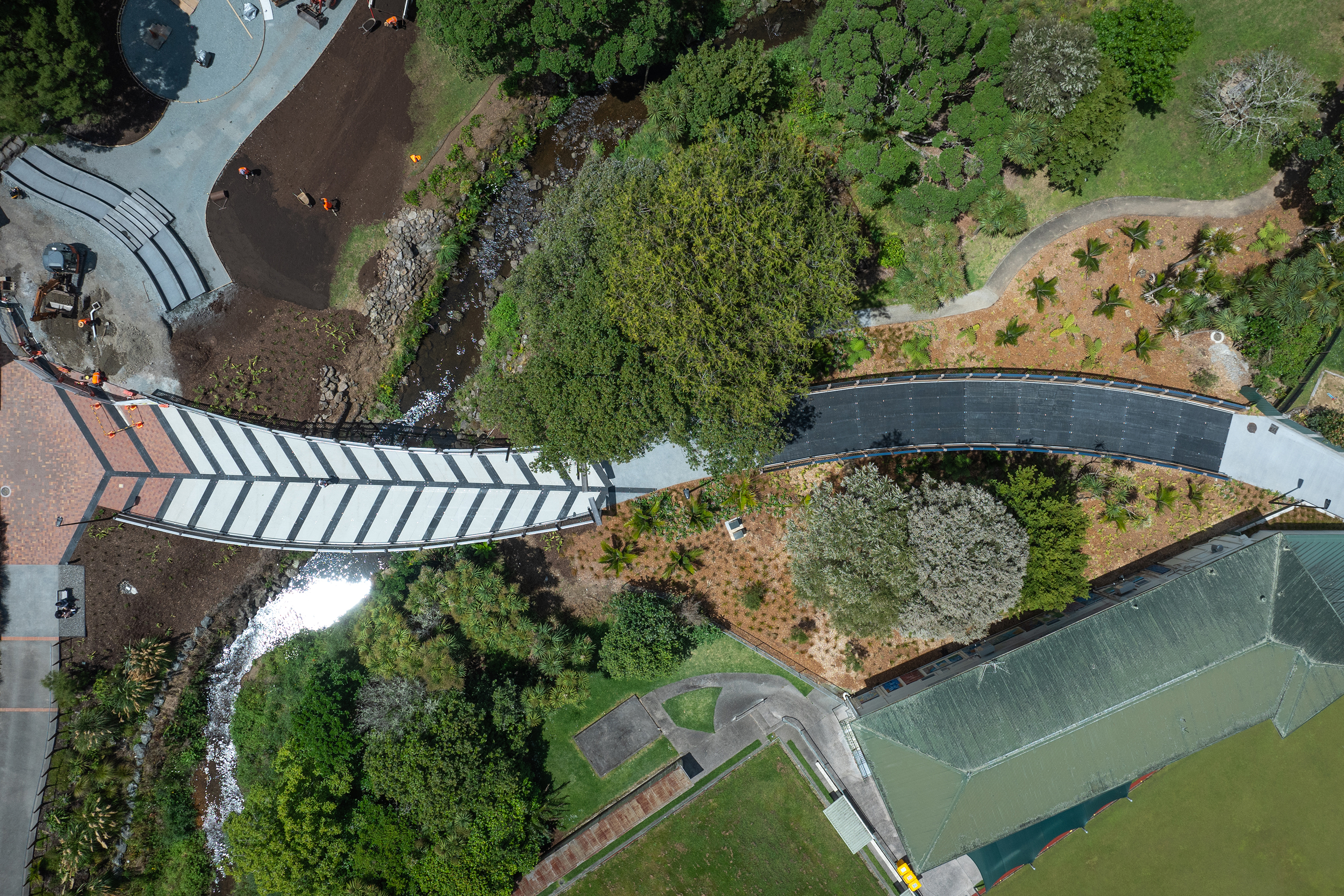 Lovers Lane Bridge & Cafler Park Boardwalk Lovers Lane Bridge & Cafler Park Boardwalk - Header Image